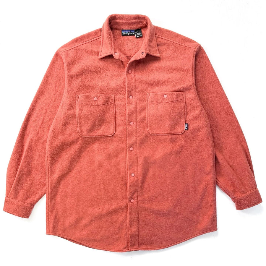 1995 Patagonia Made In The U.S.A. Synchilla Shirt, Copper (L/XL)