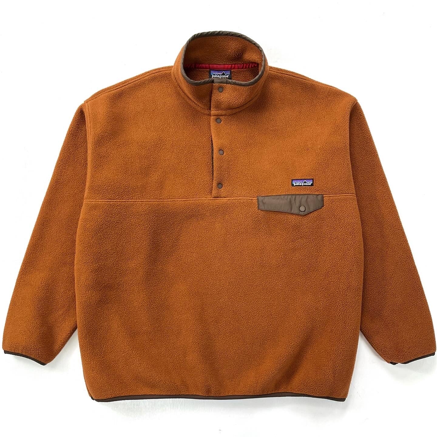 2009 Patagonia Synchilla Snap-T Fleece Pullover, Rustic Brown (XL)