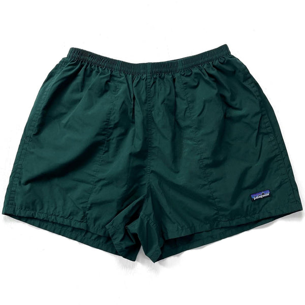 2000 Patagonia Mens 4” Nylon Baggies Shorts, Hunter (L)