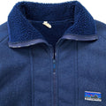 1970s Patagonia First Generation Full-Zip Pile Jacket, Navy (M/L)