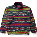 1993 Patagonia Printed Synchilla Snap-T, Sacajawea: Carbon (L)