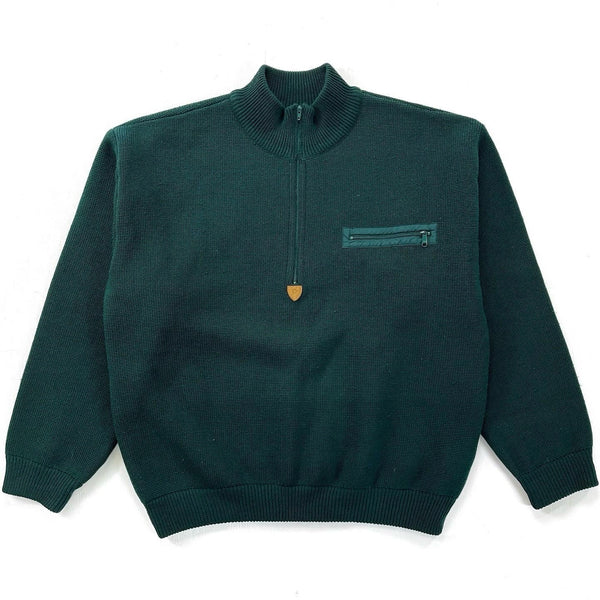 1996 Patagonia Alpiniste Heavy Merino Wool Sweater, Hunter (L)