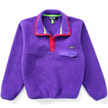 1989 Patagonia Made In The U.S.A. Synchilla Snap-T, Eggplant (S)