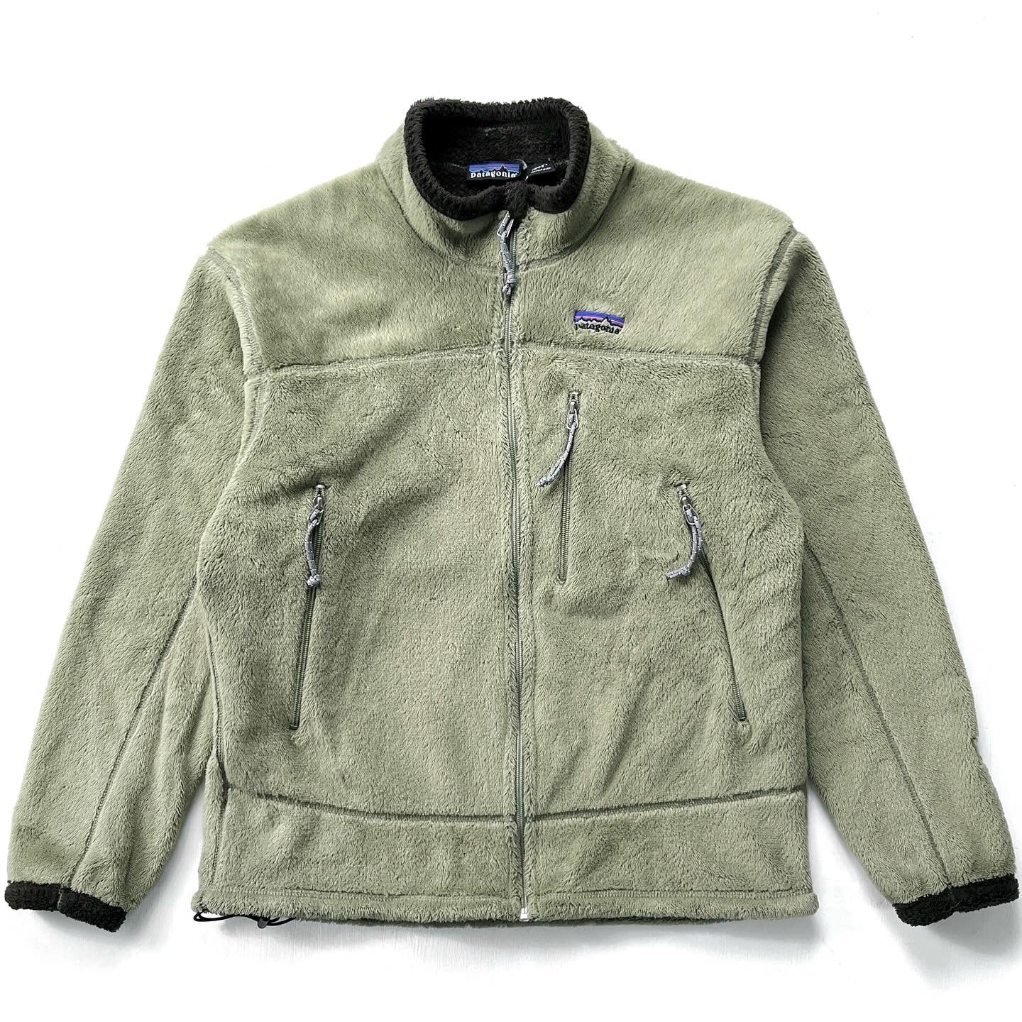 2001 Patagonia R4 Fleece Regulator Jacket, Weathered Green (L)