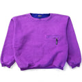 1991 Patagonia Made In The U.S.A. Synchilla Crewneck, Eggplant (XL)
