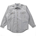 1990 Patagonia Garment Dyed Canvas Shirt, Light Grey (XL)