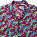 1993 Patagonia Mens Cotton A/C Print Shirt, Fish: Red (L/XL)