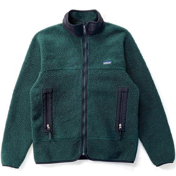 1995 Patagonia Retro-X Fleece Jacket, Hunter & Regal Purple (S/M)