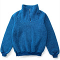 1970s Patagonia “Big Label” Bunting Half-Zip Fleece Sweater, Blue (L)