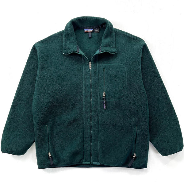 1998 Patagonia Made In The U.S.A. Synchilla Jacket, Hunter (XL)