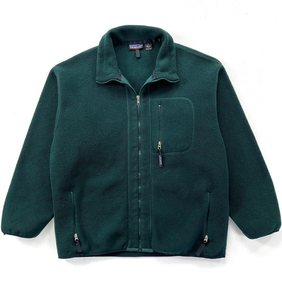 1998 Patagonia Made In The U.S.A. Synchilla Jacket, Hunter (XL)