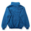 1970s Patagonia “Big Label” Bunting Half-Zip Fleece Sweater, Blue (L)