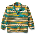 2015 Patagonia Printed Synchilla Snap-T, Cliff: Arbor Green (L)