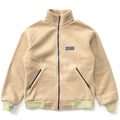 1982 Patagonia Full-Zip Bunting Fleece Climbing Jacket, Camel (S/M)