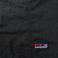 1995 Patagonia 4” Ripstop Nylon River Shorts, Gridstop: Black (XL)