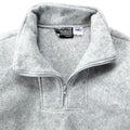 1980s Lightning Bolt Malden Mills Half-Zip Fleece Pullover, Grey (L)