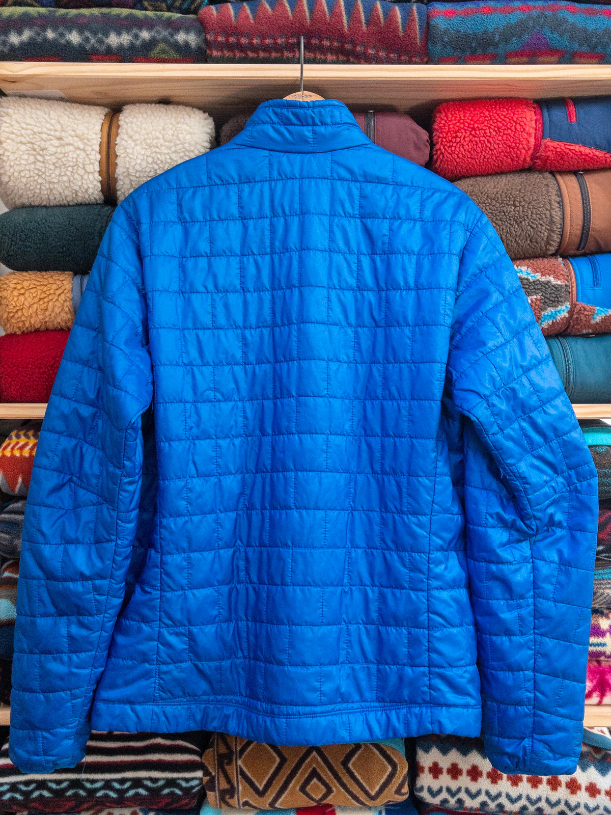 2013 Patagonia Mens Nano Puff Full-Zip Insulated Jacket, Cobalt Blue (M)