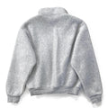 1980s Lightning Bolt Malden Mills Half-Zip Fleece Pullover, Grey (L)