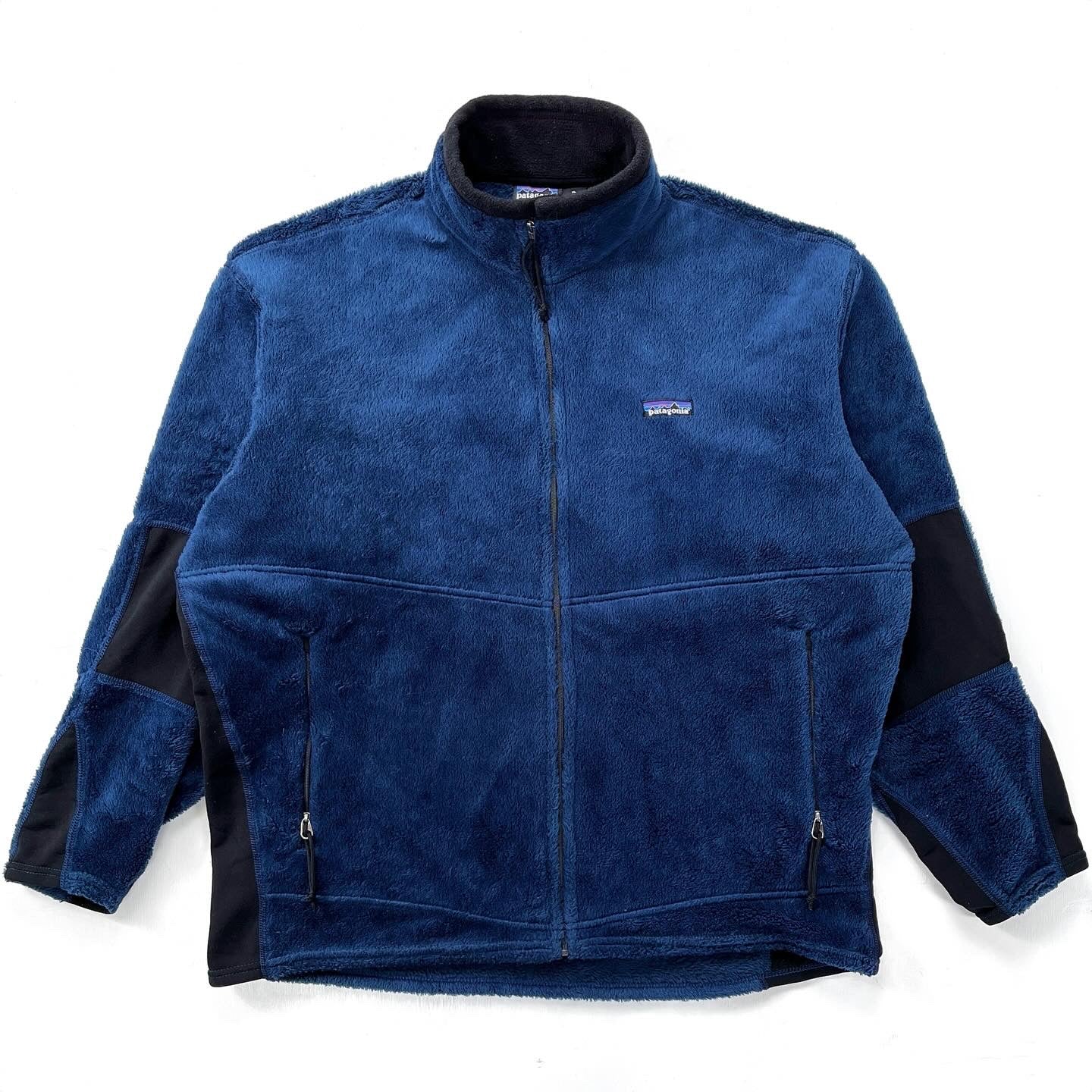 2000 Patagonia R2 Full-Zip Regulator Fleece Jacket, Blue (XL)