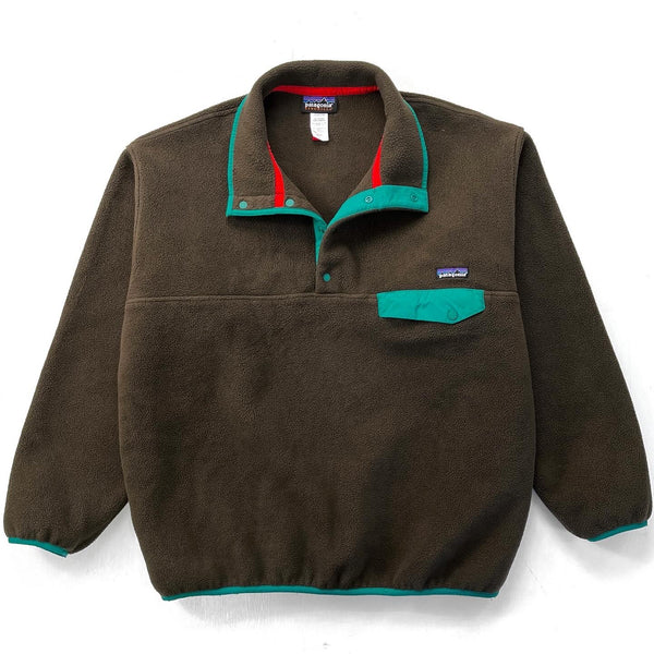 2012 Patagonia Synchilla Snap-T Fleece Pullover, Dark Walnut (L/XL)