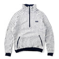 1985 Patagonia Quilted Polypropylene Pullover, Grey (S)