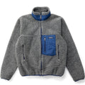 1999 Patagonia Retro-X Fleece Jacket, Charcoal & Storm Blue (S)
