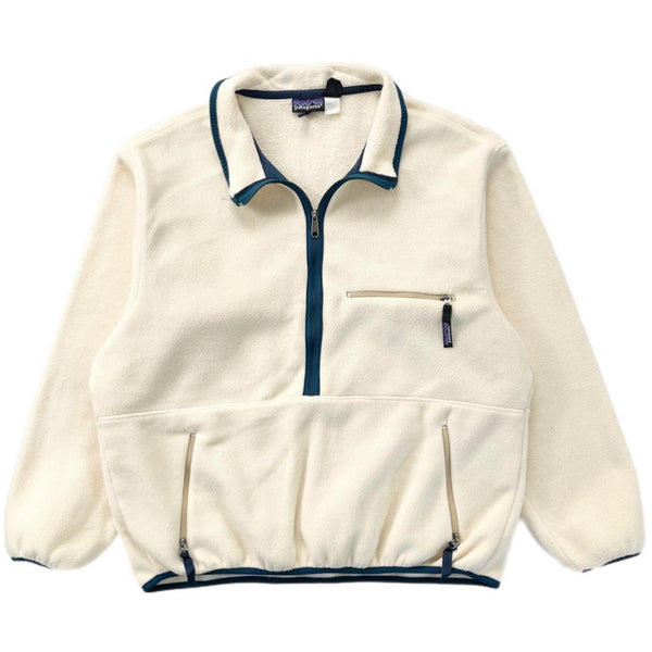 1993 Patagonia Lightweight Half-Zip Synchilla Sweater, Palomino (XL)