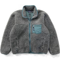 2000 Patagonia “Deep Pile” Classic Retro Cardigan, Charcoal (L/XL)