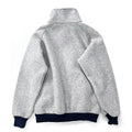 1983 Patagonia Bunting Full-Zip Fleece Jacket, Grey & Navy (S)
