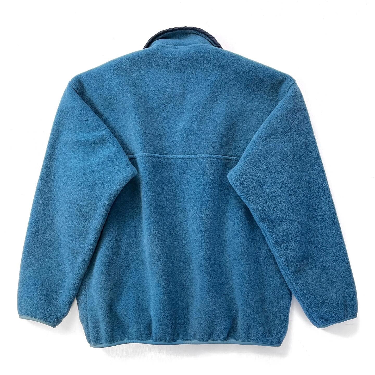 2001 Patagonia Made In The U.S.A. Synchilla Snap-T, Atlantic Blue (L)