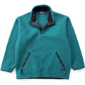 1997 Patagonia Synchilla Shearling Big-T Pullover, Bluegrass (L/XL)