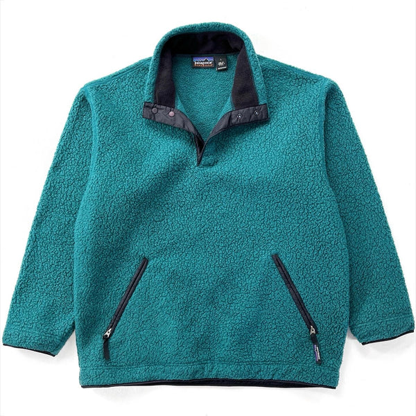 1997 Patagonia Synchilla Shearling Big-T Pullover, Bluegrass (L/XL)