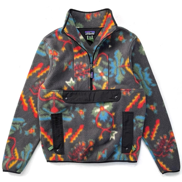 2022 Patagonia Printed Synchilla Anorak, Forest Floor: Ink (S)