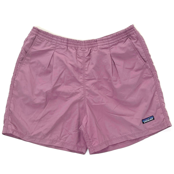 1994 Patagonia 5” Pleated Nylon Baggies Shorts, Pale Periwinkle (M/L)