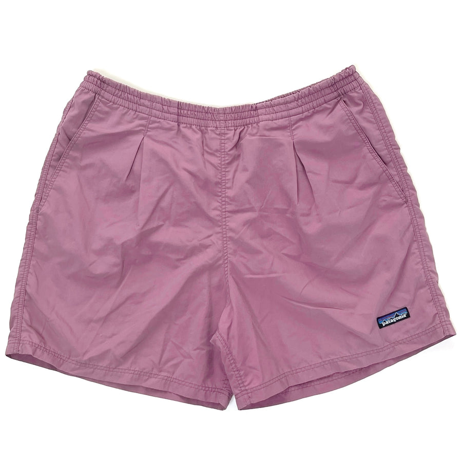 1994 Patagonia 5” Pleated Nylon Baggies Shorts, Pale Periwinkle (M/L)