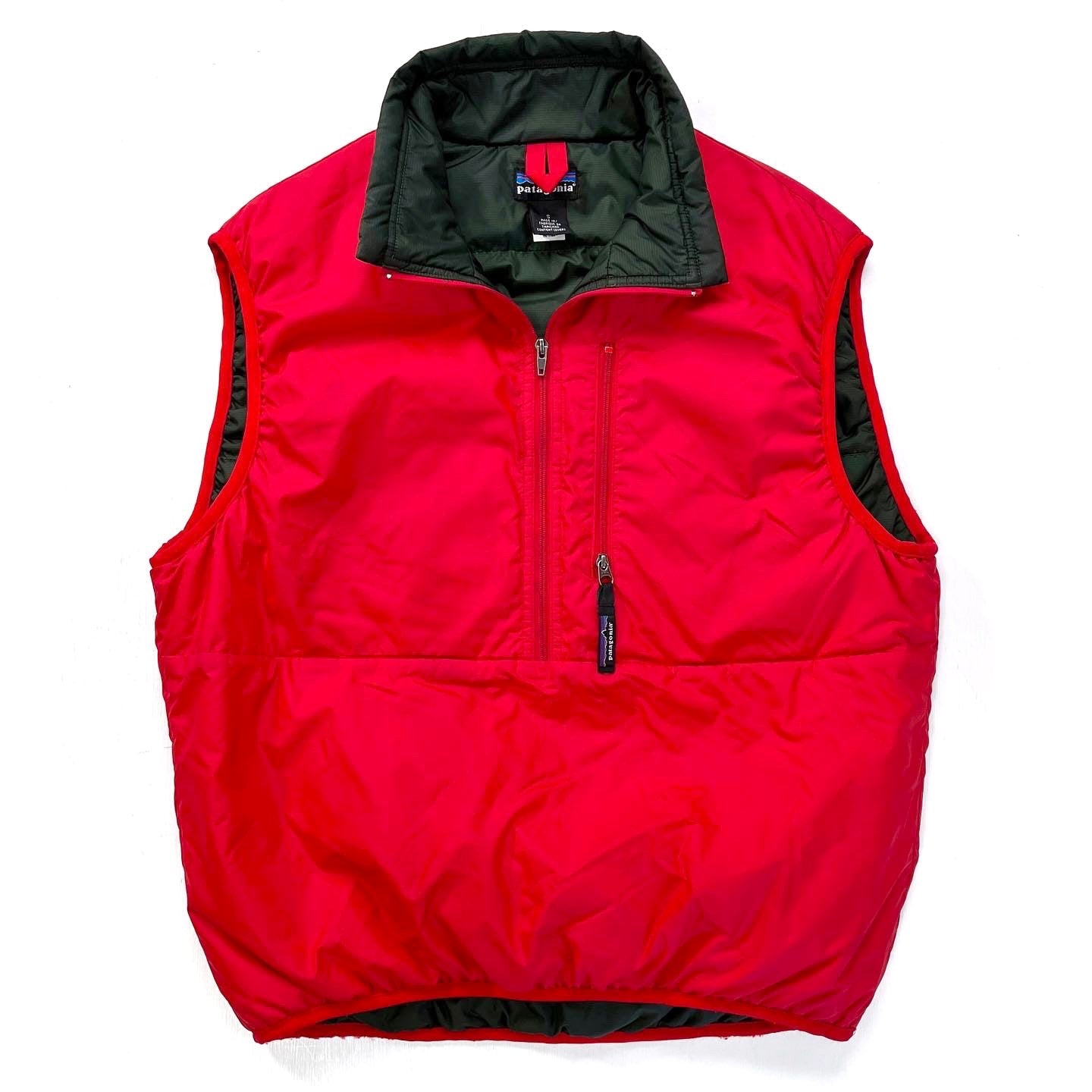 2001 Patagonia Puffball Insulated Vest, French Red (S/M)