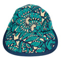 1995 Patagonia Printed Cotton Spoonbill Cap, Hidden Fish: Dark Teal (L)