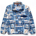 2021 Patagonia Printed Synchilla Snap-T, Galapagos: Blue (M/L)