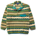 2015 Patagonia Printed Synchilla Snap-T, Cliff: Arbor Green (L)