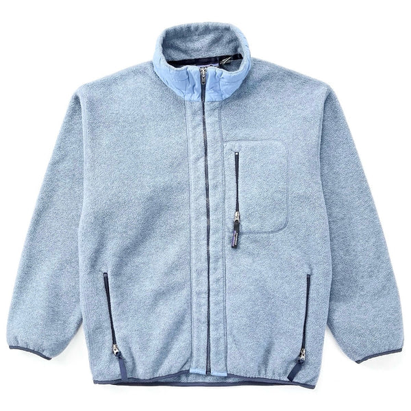 1999 Patagonia Made In The U.S.A. Synchilla Jacket, Ice Blue (L)