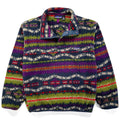 1994 Patagonia Printed Synchilla Snap-T, Sacajawea: Carbon (S)