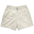 1998 Patagonia Mens 8.5” Pleated Cotton Field Shorts, Light Tan (40)