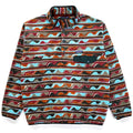 2016 Patagonia Printed Synchilla Snap-T, Delta: Cinder Red (XL)