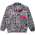 2015 Patagonia Printed Synchilla Snap-T, Shale: Forge Grey (XL)