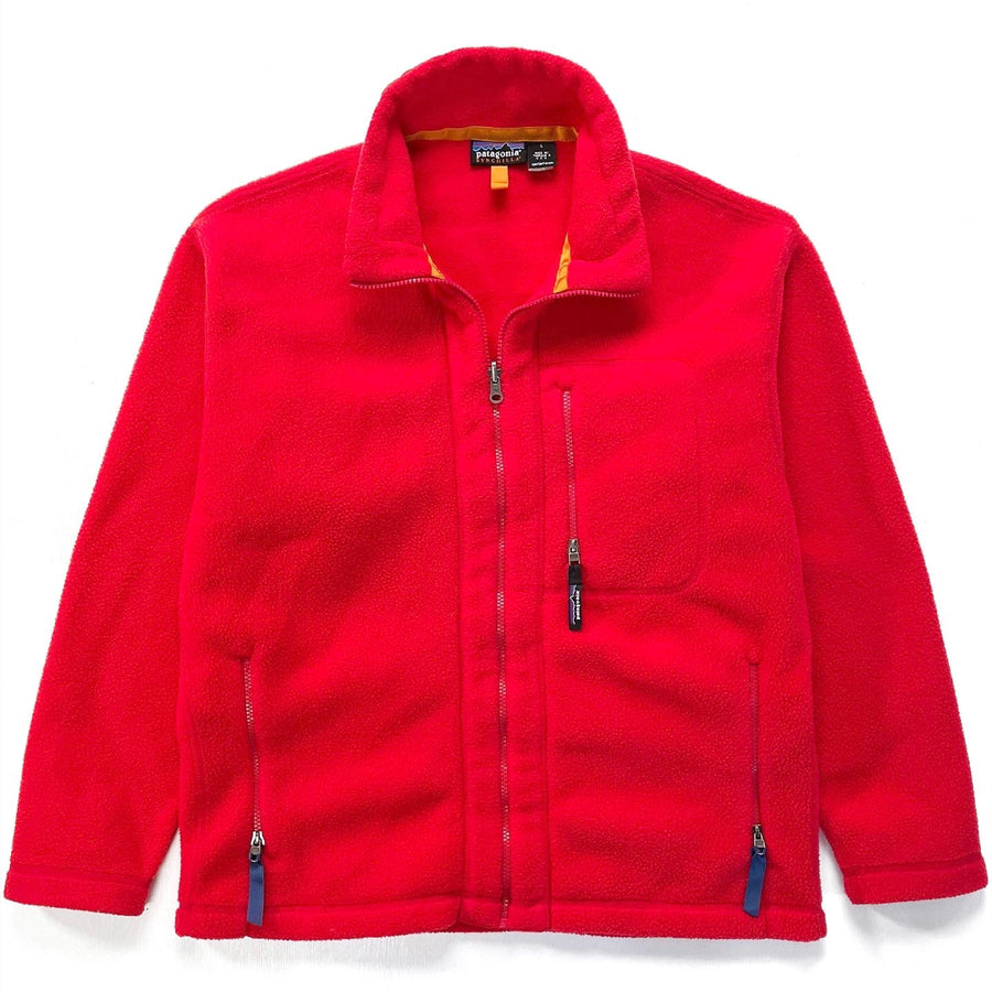 2000 Patagonia Made In The U.S.A. Synchilla Jacket, French Red (L)