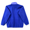 1989 Patagonia Made In The U.S.A. Synchilla Half-Zip Fleece Sweater, Cobalt (L)
