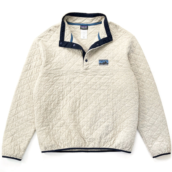 2014 Patagonia Legacy Diamond Quilt Snap-T, El Cap Khaki (L)