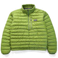 2004 Patagonia Mens Half-Zip Down Sweater Pullover, Sprout (S)