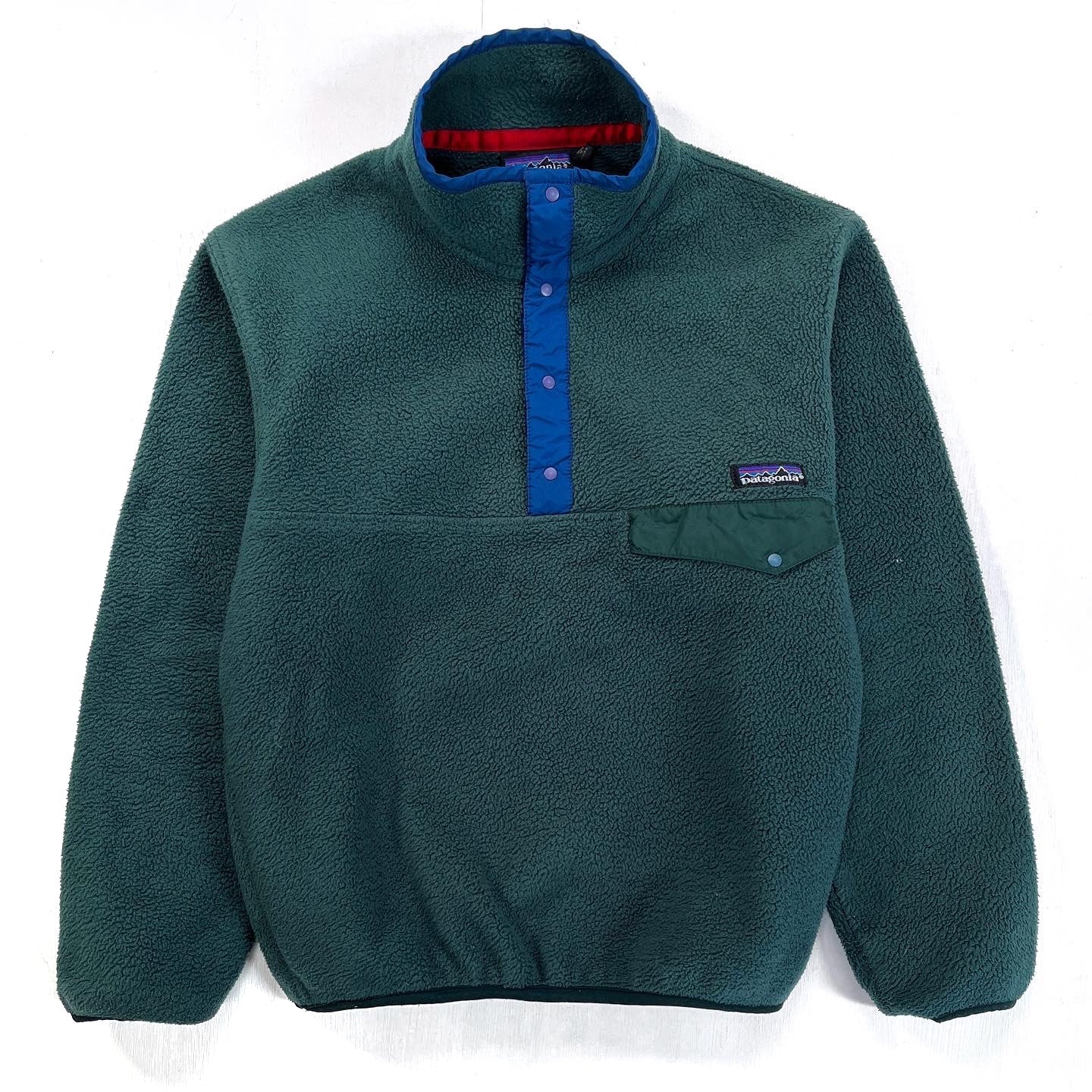1992 Patagonia Synchilla Snap-T Fleece Pullover, Hunter (XS)