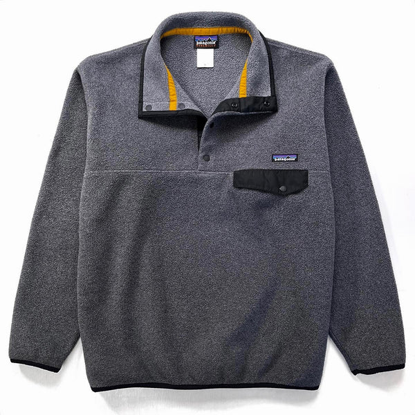 2010 Patagonia Synchilla Snap-T Fleece Pullover, Charcoal (M)